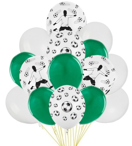 Balónová súprava FUTBAL Balóny Football Mundial Birthday Mix 15 ks.
