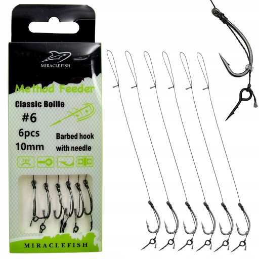 Method Feeder háčiky na náväzci ihly č. 6