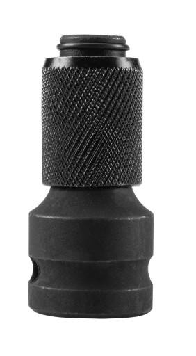 GRAFITOVÝ NÁRAZOVÝ ADAPTÉR štvorcový 1/2 až 1/4 HEX ADAPTÉR pre bity 56H557