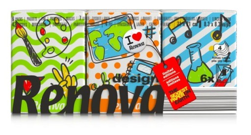 Renova Design School vreckovky 6x7 ks
