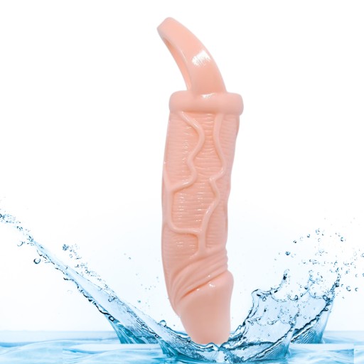 KRYT NA PENIS s krúžkom PREDĹŽUJE a ZHRÚŠŤUJE penis o 10 cm