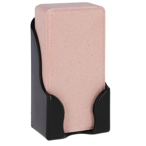 Obdĺžnikový držiak na soľný liz čierny 10x5cm Kerbl
