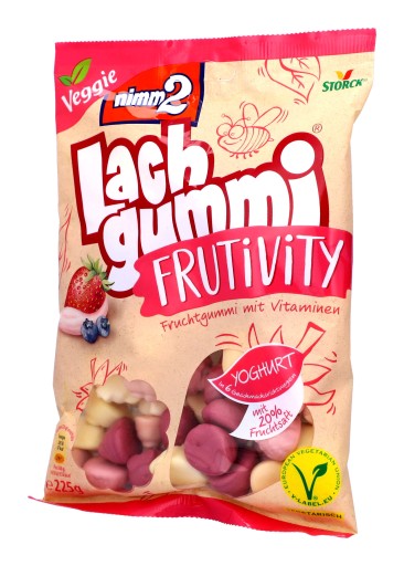 Nimm2 FrutiVity Jogurt Ovocie Marshmallows Želé 225g