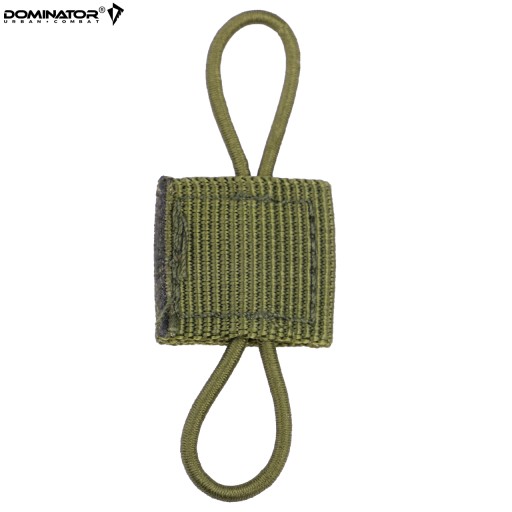 DRŽIAK MONTÁŽNEJ SLUČKY pre MOLLE LASER CUT DOMINATOR 4 ks OLIVE