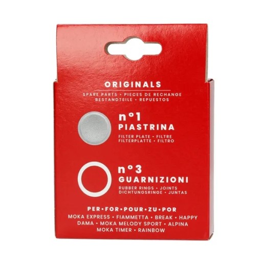 3 x sada tesnení pre kávovary BIALETTI MOKA 3-4 Fiammetta, Break, Alpina