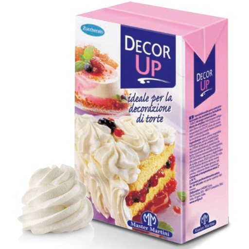 DECOR UP Krém na šľahanie sifón/automatický UHT 1L