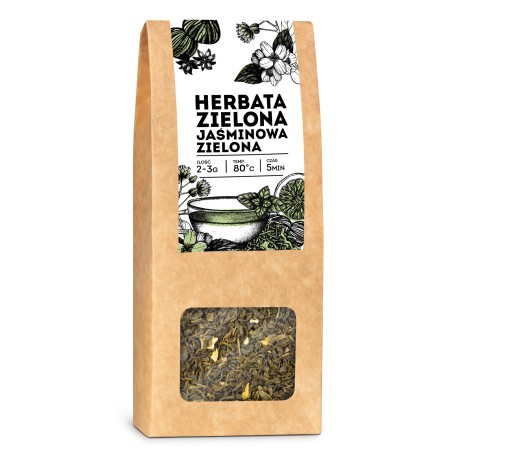 Jazmínový zelený čaj Hodvábna cesta 50 g