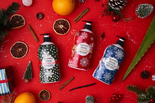 Vianočné mydlo pomaranč so škoricou 650ml