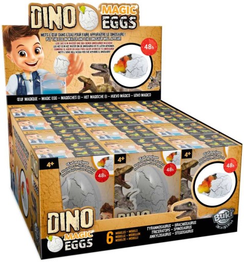 Učenie a zábava Čarovné dinosaurie vajíčko Buki 4+