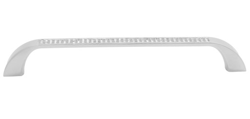 Nábytková úchytka s chrómovými kryštálmi, rozteč 160 mm - UKS006 AMIX
