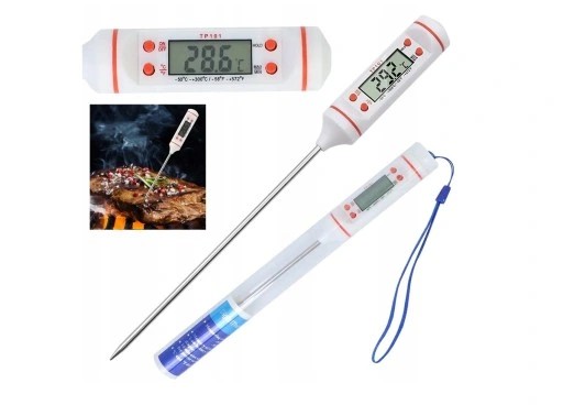 KUCHYNSKÝ TEPLOMER, RAZIEL, NA MÄSO, VÍNO, LCD, S DIGITÁLNOU SONDOU