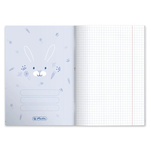 Zápisník A5, 16 štvorcových listov, Pastel Cute