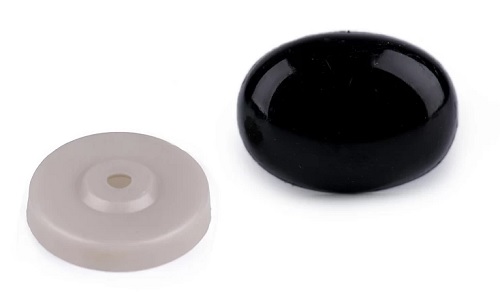 Nosové oká na hračky so zátkou 11x15 mm - 2 ks