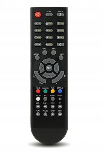 Diaľkové ovládanie pre DVB-T2 STB dekodér SKYMASTER OPTICUM E-RCU-015 RCU015 RCU 015
