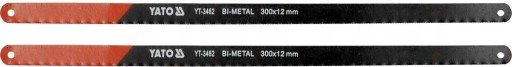 YATO PÍLOVÝ LIST NA KOV BIMETAL - KOBALT 300mm 2 ks.