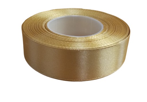 STUHA saténová stuha 2,5cm/35r ZLATÁ