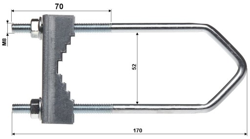 SVORKA SVORKA OZ-50/M8X150