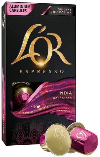 Kapsule pre Nespresso L'OR India 10 ks.