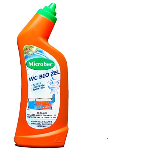 MICROBEC WC gél do septikov a domových čističiek odpadových vôd, 750 ml