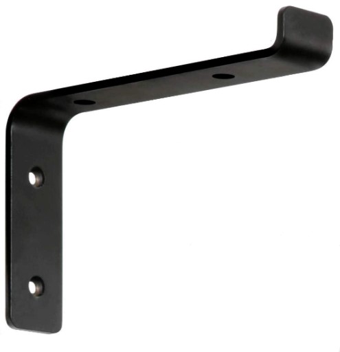 PODPORNÝ DRŽÁK UHLOVÝ DRŽÁK 25*4*15cm ČIERNA