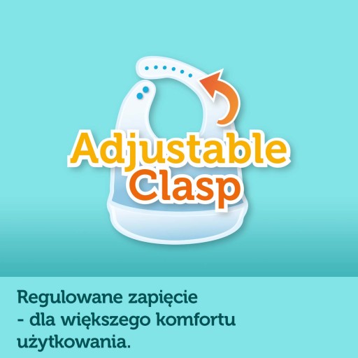 Canpol silikónový BIB s BONJOUR POCKET 4m+