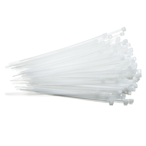 BIELE KABELOVÉ VIAZAČKY - KABELOVÉ VIAZAČKY 2,5x100mm
