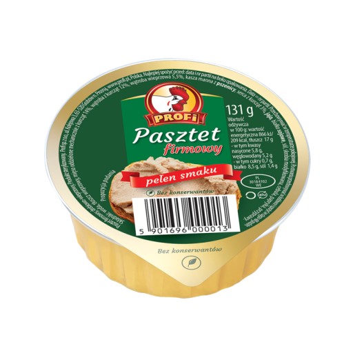 PROFI SPOLOČNOSŤ PAŠTOVÁ FORMÁČKA 131G