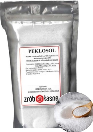 PERCING SALT CURNING SALT 5kg konzervačná soľ bez chemikálií