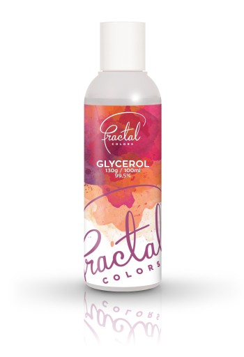 Potravinársky glycerín - Fractal Colors - 130 g