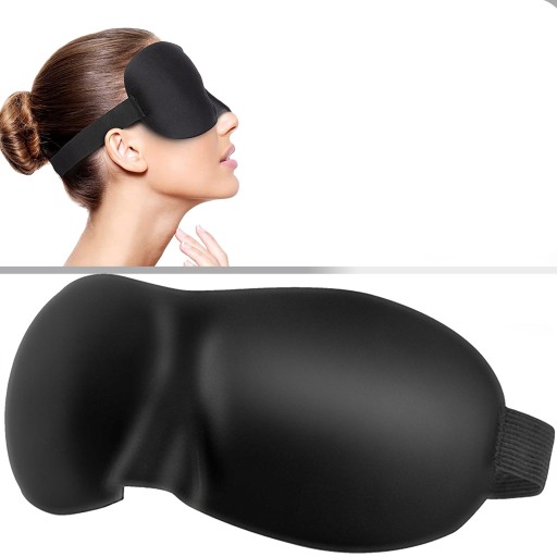 MASKA NA SPANIE WAYA 3D KOMFORTNÁ MASKA NA SPANIE NA OČNÉ viečka