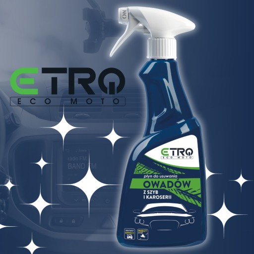 Etro Eco Moto Liquid na odstraňovanie hmyzu z okien a karosérie 500 ml