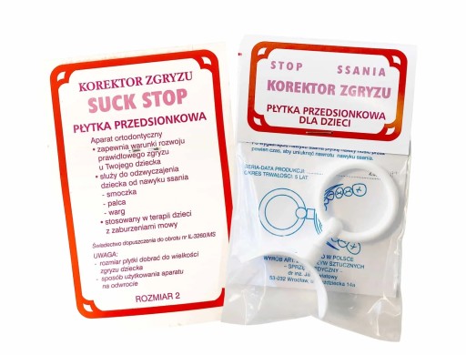 Vestibulárna doska, korektor zhryznutia veľkosť 3