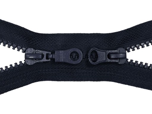 Zips 85 cm, DVOJNÁSUVNÝ #5 Námornícka modrá