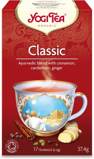 Klasický bio čaj (17x2,2g) - Yogi Tea
