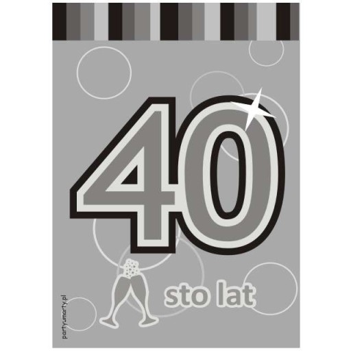 narodeninové etikety na ALCOHOL vodka 40. narodeniny