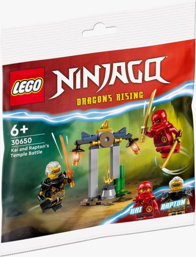 LEGO Ninjago Kai a Rapton Temple Battle 30650