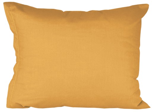 MATNÝ OBLIEK NA VANKÚŠ HORČICOVÝ HLADKÁ FARBA 50X60 BAVLNA