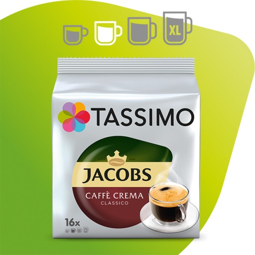 TASSIMO kapsule Typ FLAT WHITE 8 káv