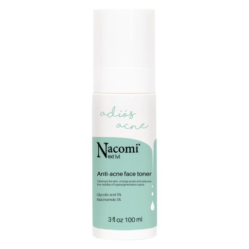 Nacomi tonikum proti akné, jemne exfoliačné 100 ml