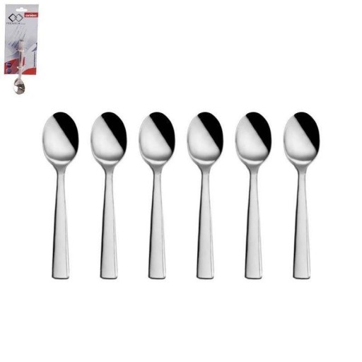 6x malé LYŽIČKY na súpravu kávových lyžičiek na espresso