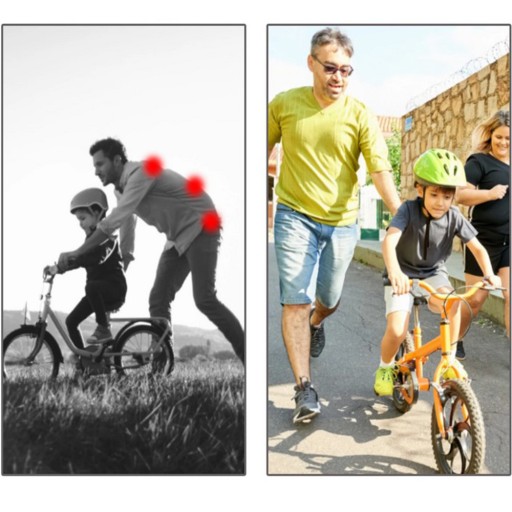 DRŽIAK NA BICYKEL PUSH GUIDE GUIDE DRŽIAK NA BICYKEL UČENIE SA OCELE