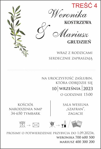 Svadobné oznámenia na svadbu s PERSONALIZÁCIOU