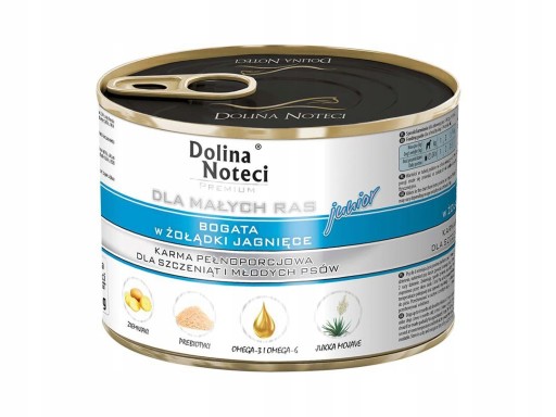 DOLINA NOTECI JUNIOR LAMB ŽALÚDOK 185G