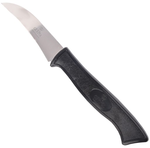 GERPOL ONYX Nôž na lúpanie zeleniny so zahnutou čepeľou 6,6 cm