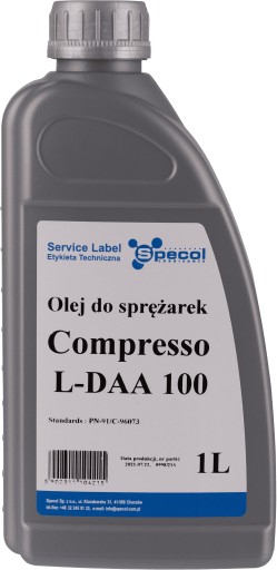 SPECOL COMPRESSO L-DAA 100 OLEJ 1L / PRE OSP