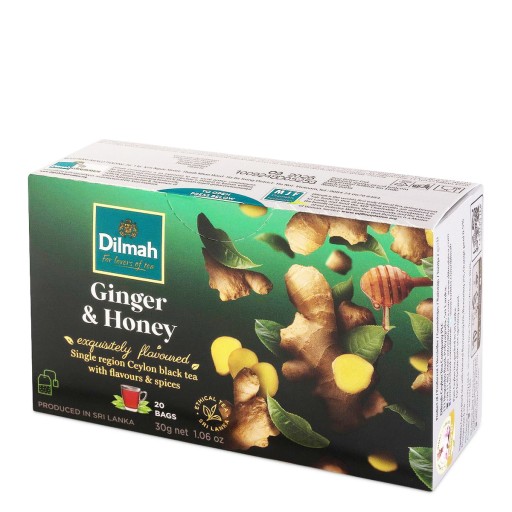 Dilmah Ginger and Honey Ex20 s príveskom 20x1,5g