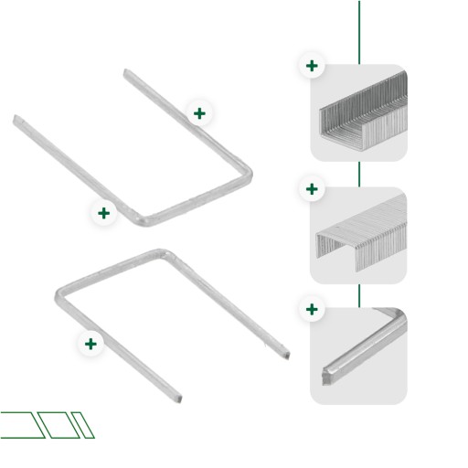 Čalúnnické sponky pre Takera Type 53 14mm 1000 ks