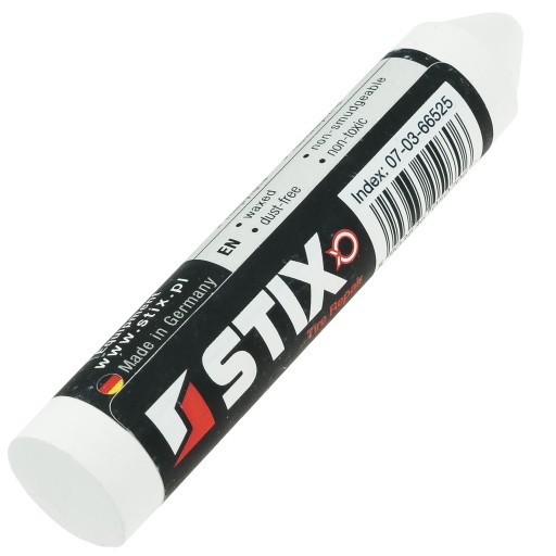 VOSKOVÁ KRIEDA NA OPRAVU PNEUMATÍK, PERMANENTNÝ ZNAČOVAČ PREMIUM STIX - BIELY