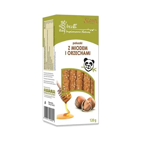 Tyčinky STEMA & MANLESS s medom a orechmi bez E 120g