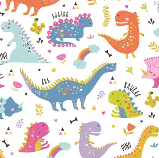 Sada tanierov, šálok, obrúskov, DINOSAUR, Dino, Zvieratká, Narodeniny